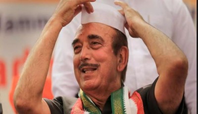 Azad said at rally in Jammu, 'They are frustrated due to forming a new party'