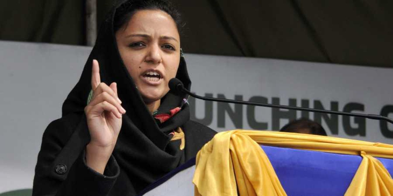 Shehla Rashid spoke on the sedition case, said the case is motivated by petty politics