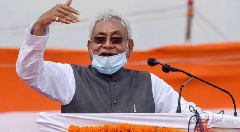Nitish Kumar talked about his 15 years of work in virtual rally