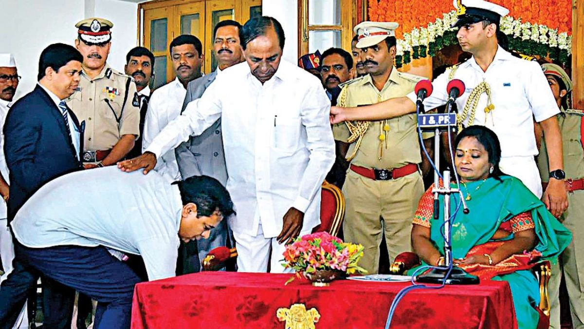 Telangana: Nepotism in cabinet expansion, CM's son and nephew back in Telangana Cabinet