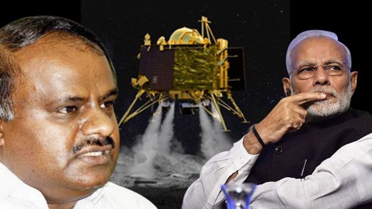 HD Kumaraswamy blames PM Modí’s ‘bad luck’ for ‘failure’ of Chandrayaan 2 mission