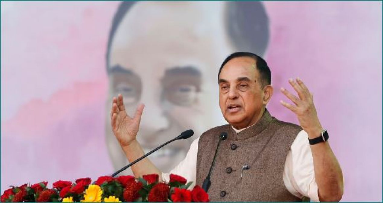 Subramanian Swamy was suspended from duty after opposing Indira Gandhi