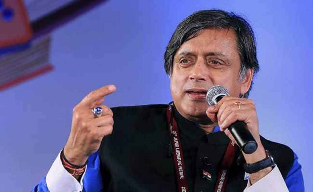 Shashi Tharoor attacks government on not getting chairmanship of the Standing Committee to congress