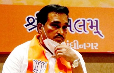 Gujarat BJP president tests corona positive for second time