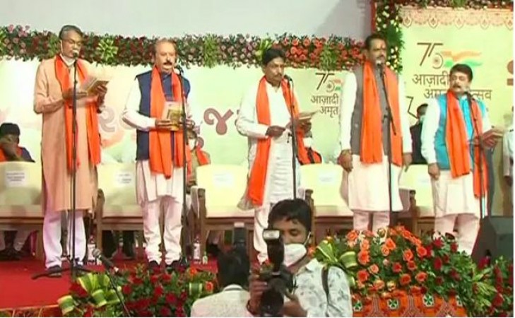 Gujarat's new cabinet formed, 24 ministers took oath
