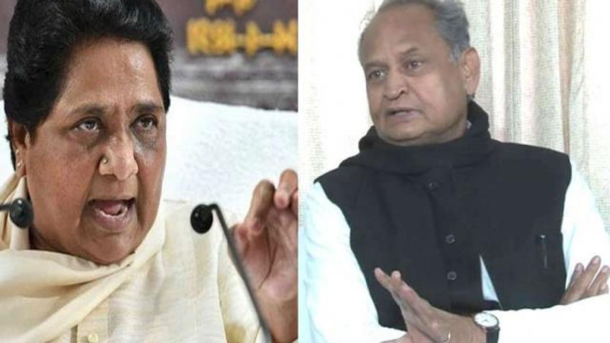 Congress gives a major setback to Mayawati in Rajasthan