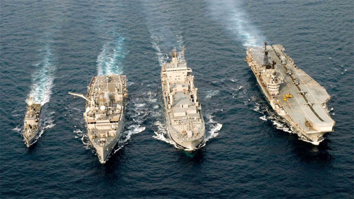 आज ख़त्म हो रहा भारत का थाईलैंड और सिंगापुर के साथ नौसेना अभ्यास