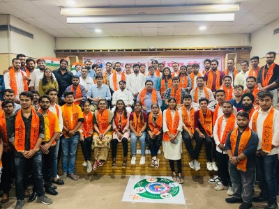 अखिल भारतीय विद्यार्थी परिषद इंदौर महानगर की नवीन कार्यकारिणी की हुई घोषणा