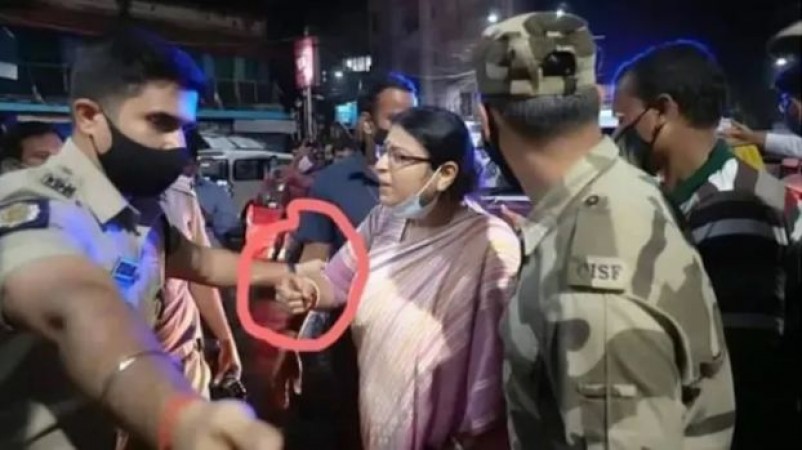 ममता के खिलाफ चुनाव लड़ रहीं भाजपा उम्मीदवार प्रियंका टिबरेवाल पर बंगाल पुलिस का हमला