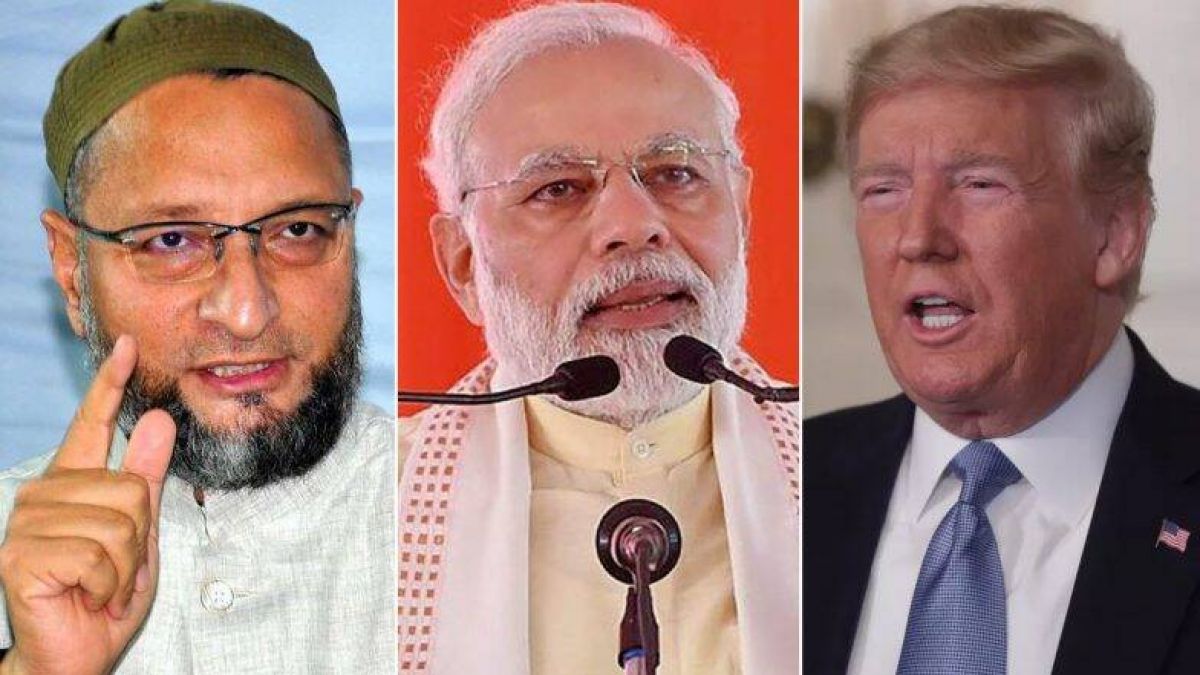 Owaisi accuses Trump of playing mind games