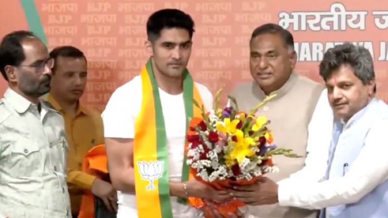 BJP's boxer Vijender Singh