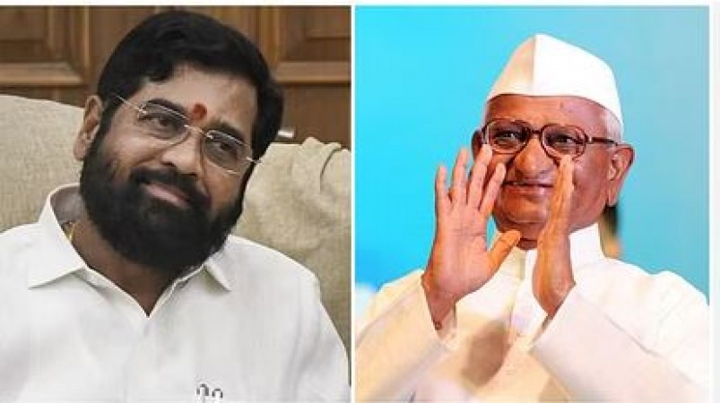 CM Shinde calls up Anna Hazare after passage of Lokayukta Bill