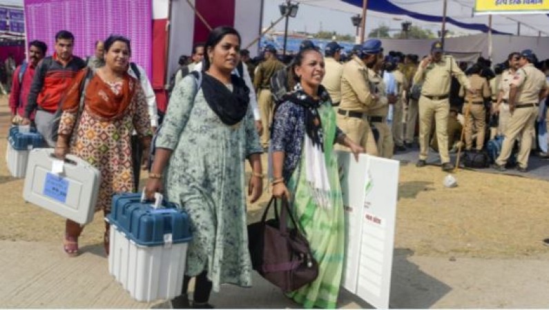 इंदौर में बुर्के की आड़ में हुआ फर्जी मतदान, BJP कार्यकर्ताओं ने मचाया हंगामा