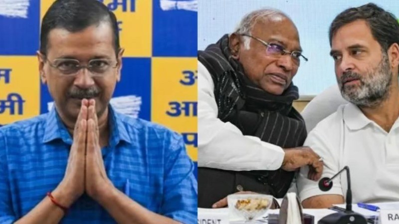 AAP ने दिल्ली विधानसभा चुनाव को लेकर कर दिया बड़ा एलान तो सदमे में कांग्रेस!