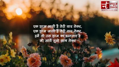 गुड इवनिंग शायरी हिंदी में |Good Evening Shayari in hindi