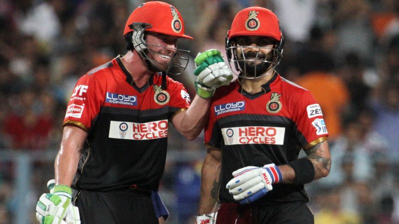 IPL2018: लगातार दो गेंदों पर आउट होने में अव्वल है कोहली-डिविलियर्स की जोड़ी