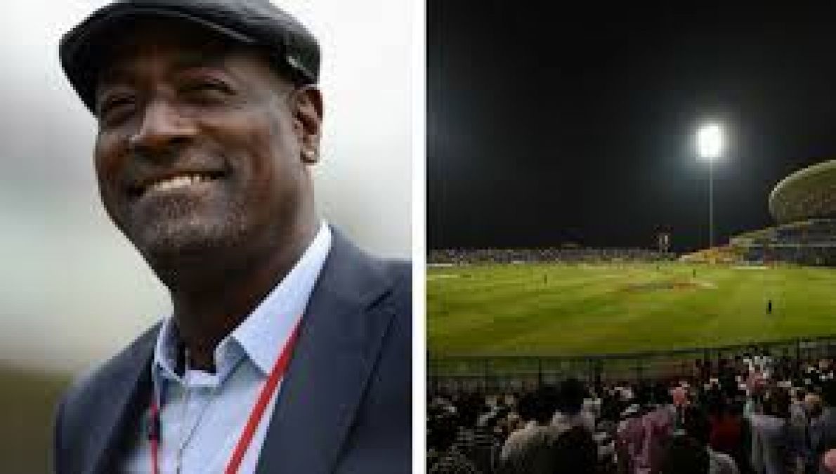 Vivian Richards said this about the cricket ground