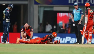 IPL 2022: Rahul Tripathi returns without getting out against Gujarat Titans, watch video