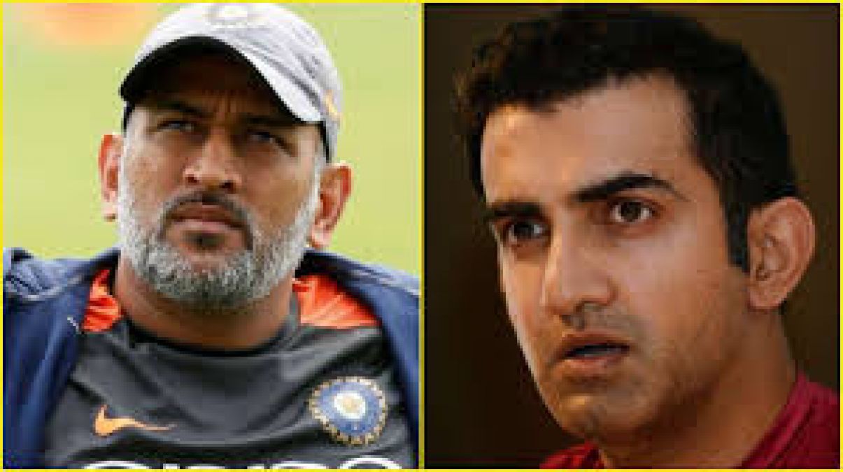 Gautam Gambhir targets Dhoni, says, 