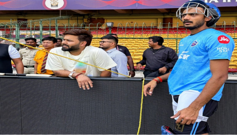 Delhi Capitals are in Pant's heart and mind! Chinnaswamy gave a surprise to the team