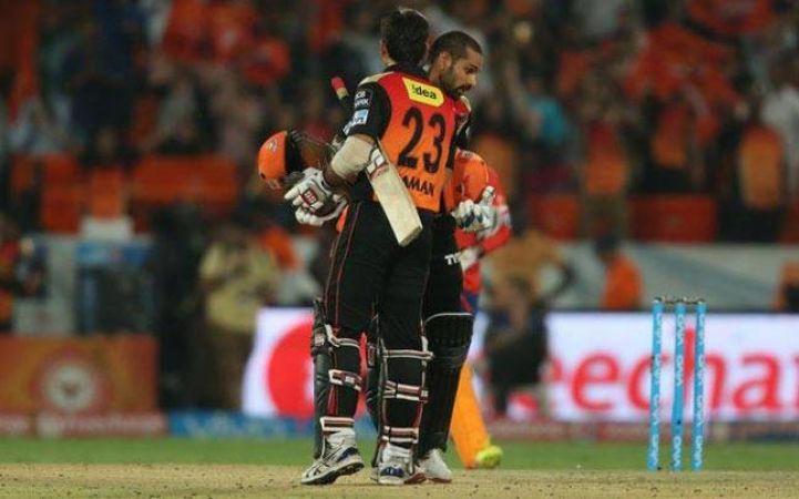 IPL 2018: हैदराबाद ने छक्के से लगाई जीत की हैट्रिक
