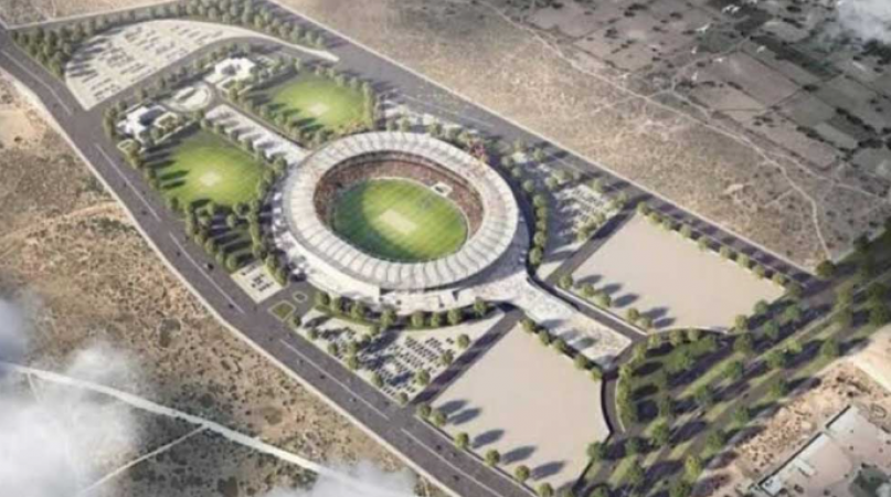 World's third largest cricket stadium to be built in Rajasthan with seating capacity of 75,000