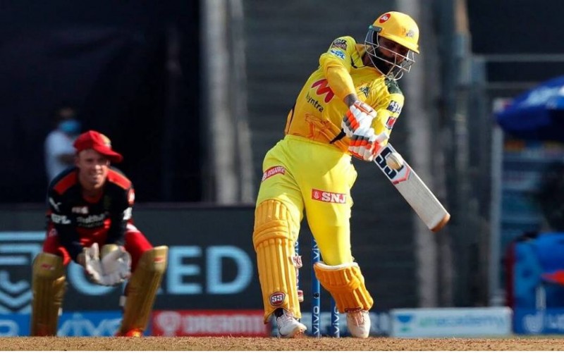 IPL 2021: Jadeja's storm 37 runs in an over