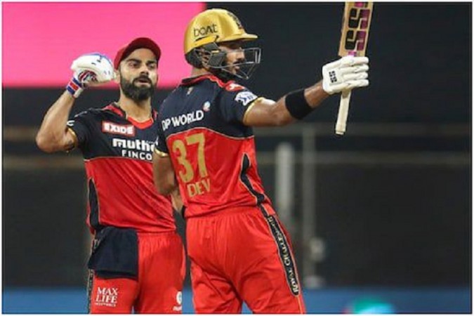 IPL 2021:  RCB reach the top of the table, know the holder of Orange and Purple Cap