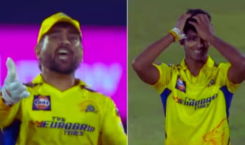 IPL 2023: Dhoni's anger erupted again against Rajasthan Royals after four years, video went viral