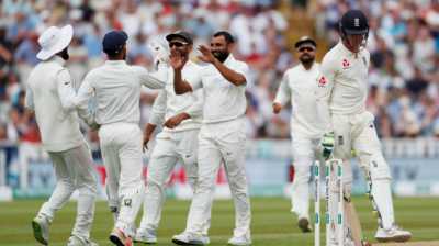 भारत बनाम इंग्लैंड टेस्ट: भारत की मैच में वापसी, शमी ने झटके दो विकेट