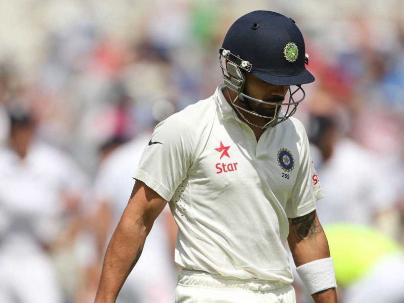 भारत को लगा तीसरा झटका, कप्तान कोहली हुए 13  रन पर आउट