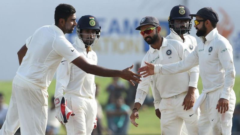 IND VS SL LIVE : भारत ने पहली इनिंग में बनाये 622 रन