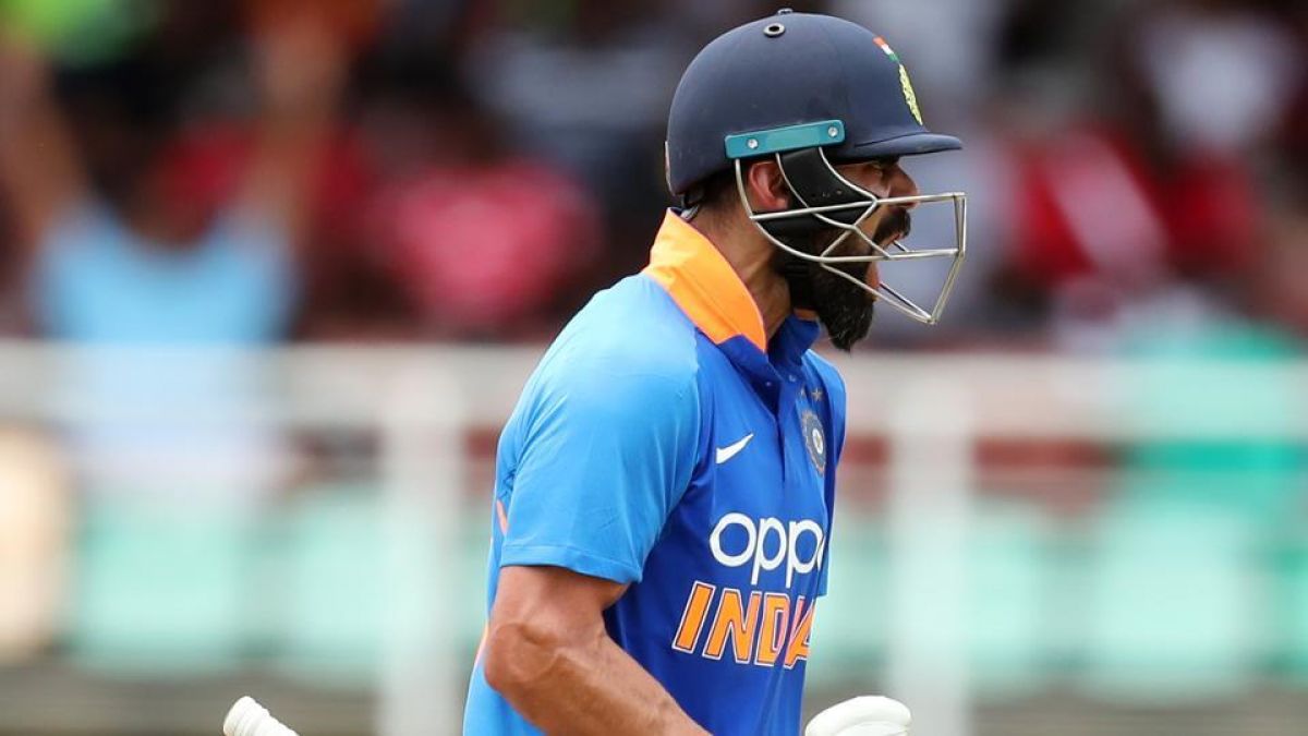 Virat Kohli breaks Javed Miandad’s record in a match against West Indies