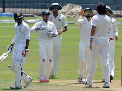 भारत की पहली पारी 487 रन पर ख़त्म, श्रीलंका को लगा दूसरा झटका