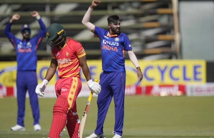 Ind vs Zim: With the help of Shardul's wonderful 3 wickets, Zimbabwe bowled out for 161