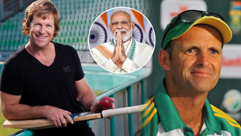 'नमस्कार मोदी जी..', ब्रिक्स समिट से पहले अफ्रीका में भारतीय पीएम का क्रेज, दिग्गज क्रिकेटरों ने यूँ किया स्वागत
