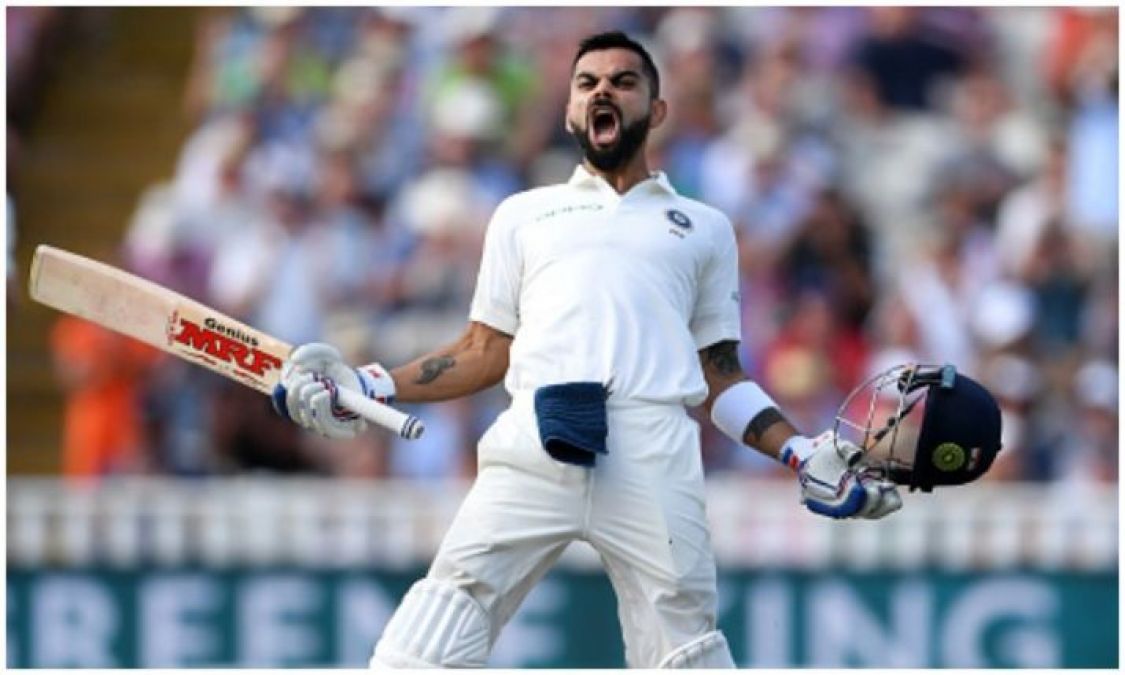 The player, who is close to Virat in the ICC Test rankings