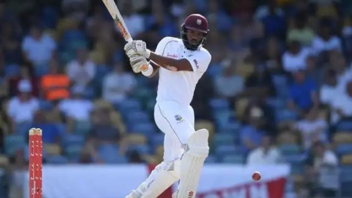The second day of the first Test ended, West Indies scored 189/8