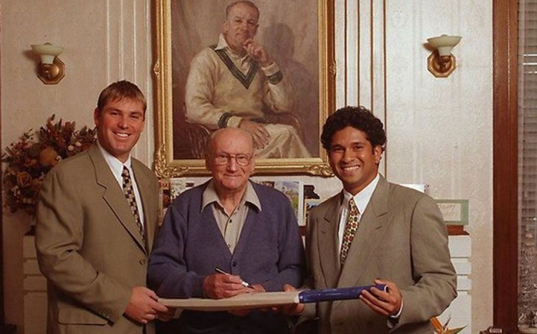 Sachin paid tribute to this great batsman
