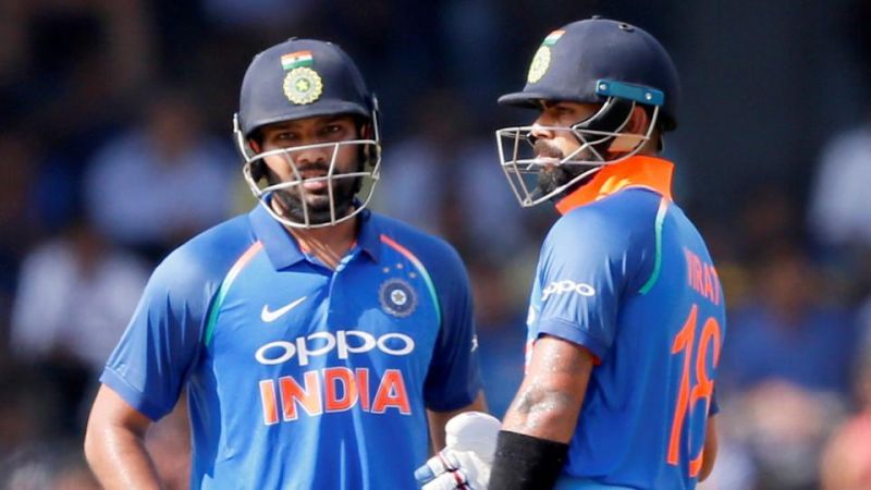 IND VS SL : भारत को लगे 5 झटके, भारत के शेर विराट और रोहित ने मारा शतक