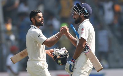 दिल्ली टेस्ट : विराट-विजय की जोड़ी ने जड़ा शतक