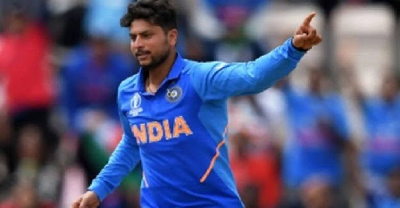 Kuldeep Yadav's hat-trick for the second time in ODI cricket