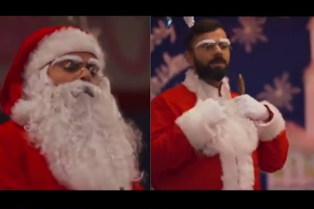 This cricketer becomes Santa Claus for orphans, sharing happiness before Christmas