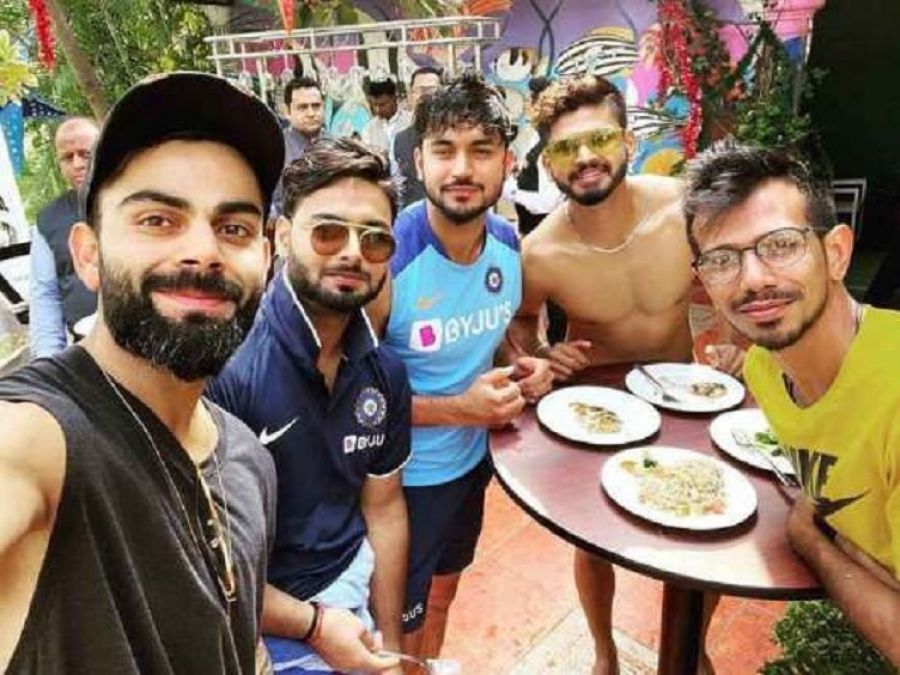Ind Vs WI: Virat and team in party mood before final match, photos surfaced