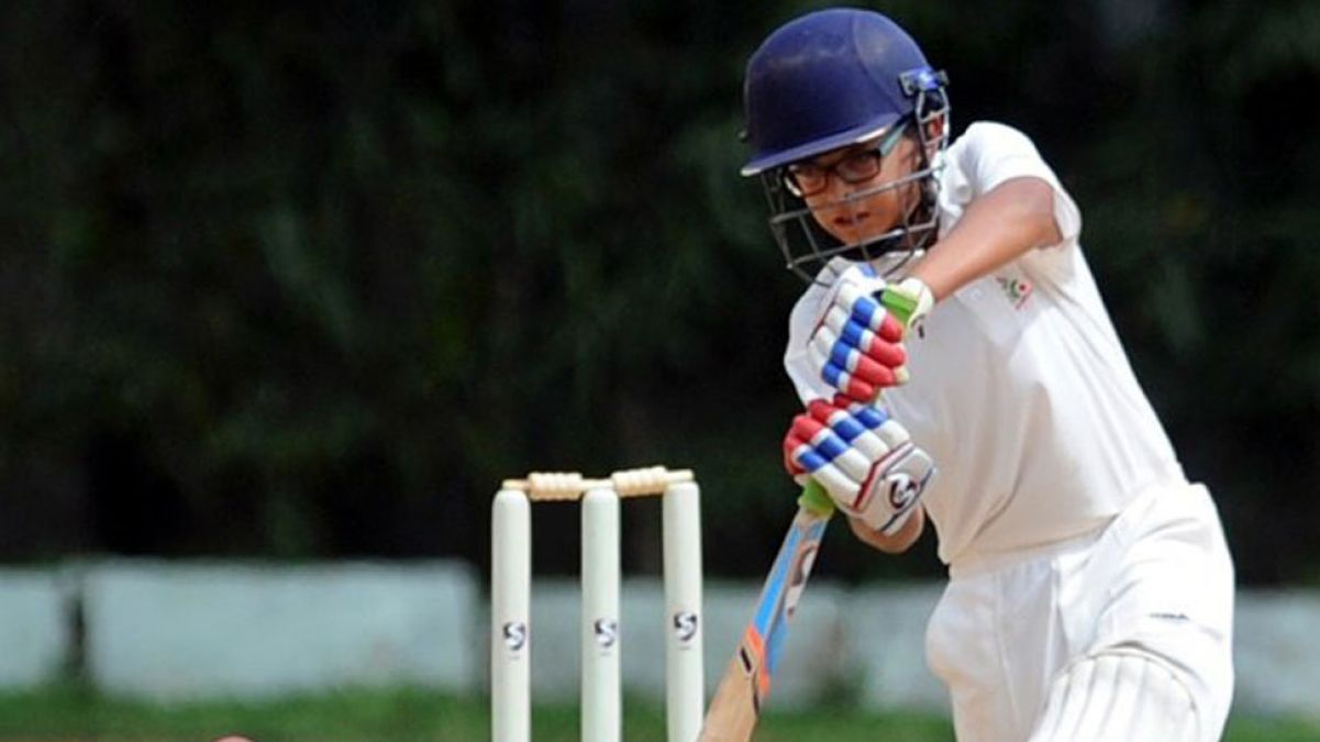 Samit Dravid hits double century in Under-14 match