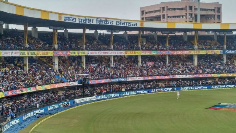 इंदौर T-20 : मैच से पहले ग्राउंड पर किये कुछ खास फेर बदल