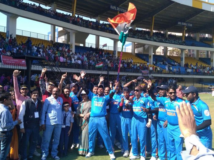 दृष्टिबाधित T-20 विश्वकप: भारत ने इंग्लैंड को 10 विकेट से हराया
