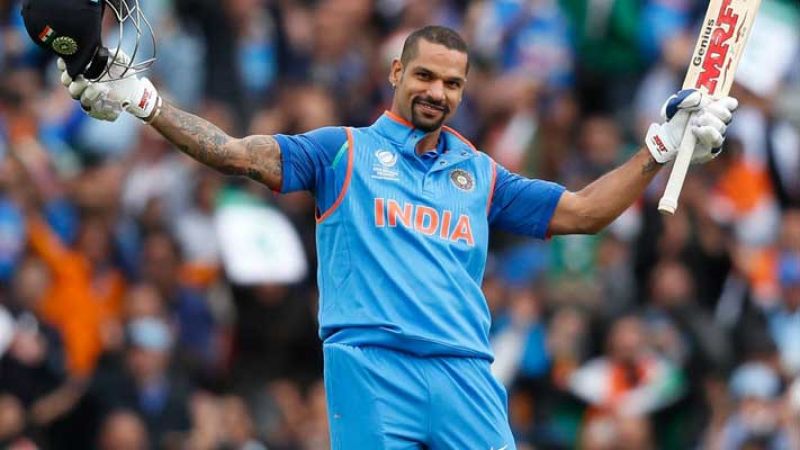 चौथा वनडे लाइव अपडेट : भारत 100 रन के पार, धवन ने जड़ा अर्द्धशतक