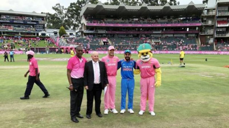 क्रिकेट अपडेट :  टॉस जीतकर पहले बेटिंग करेगी टीम इंडिया