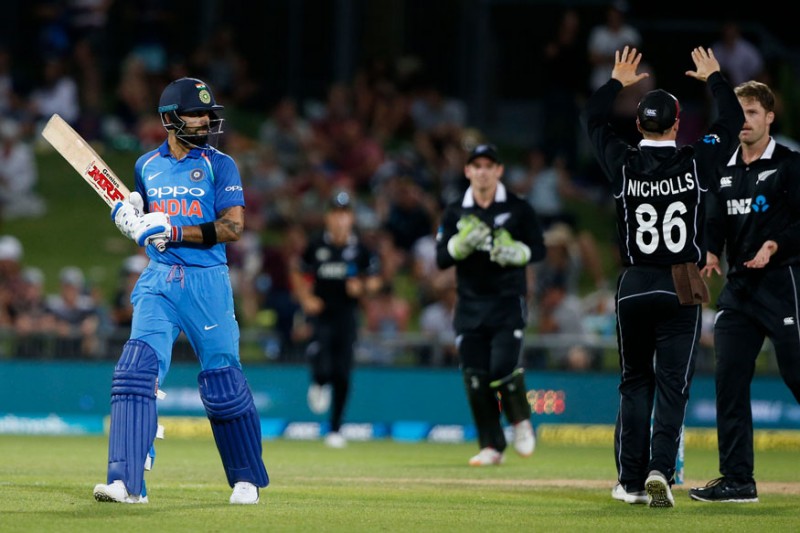 Ind Vs Nz 3rd ODI : New Zealand win by 5 wickets, sweep series 3-0